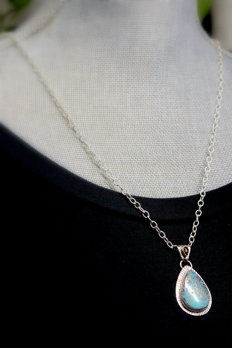 nacozari w/ pyrite x tourmaline necklace