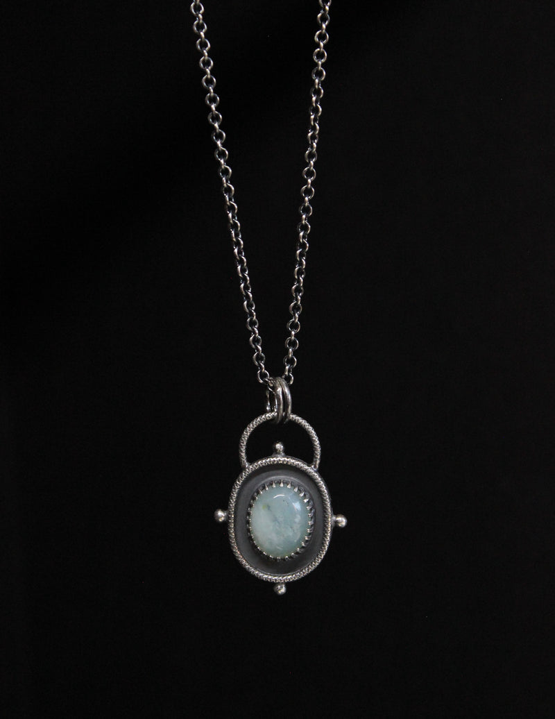 peruvian opal necklace