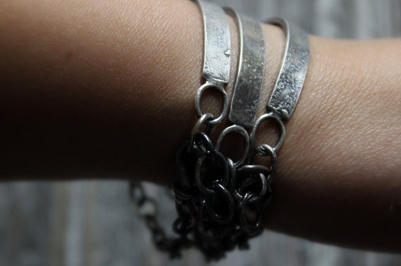 6.25" - 7.25" white buffalo turquoise half cuff bracelet