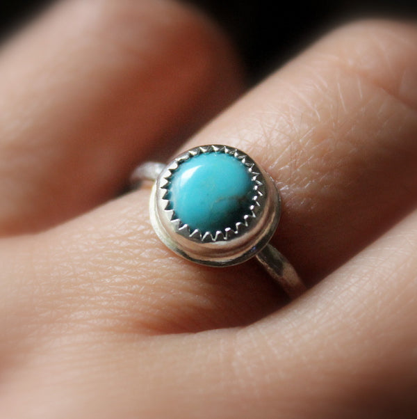 kingman turquoise  ring