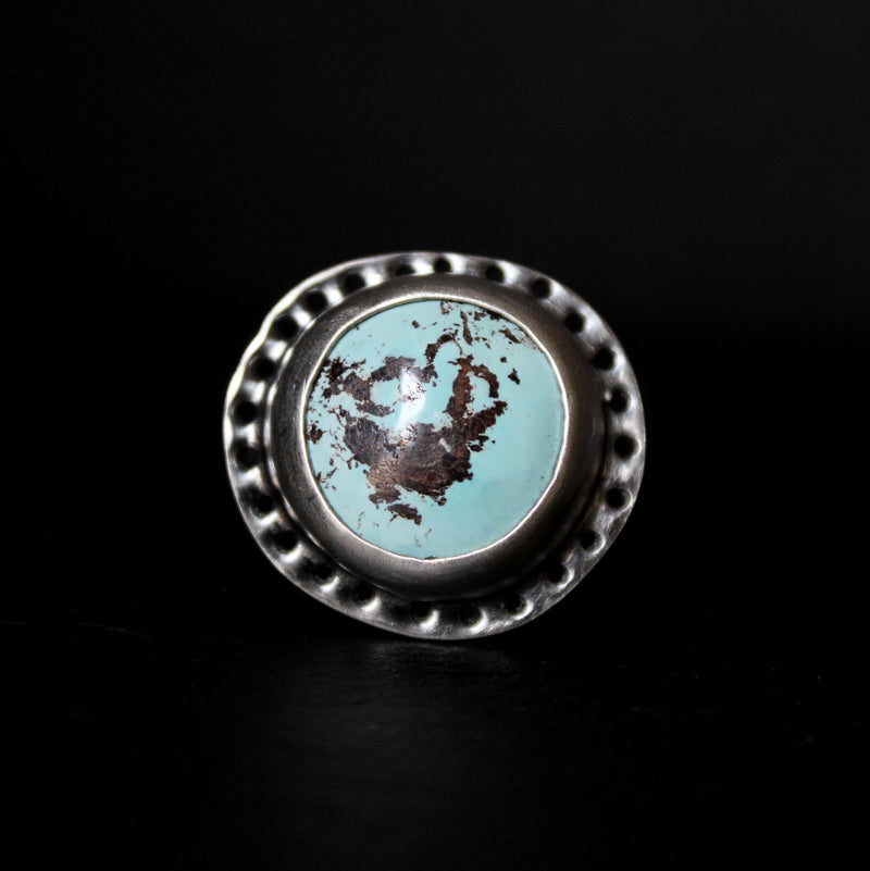 size 8 royston turquoise  ring