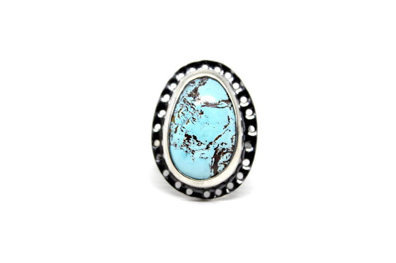 size 7 royston turquoise ring