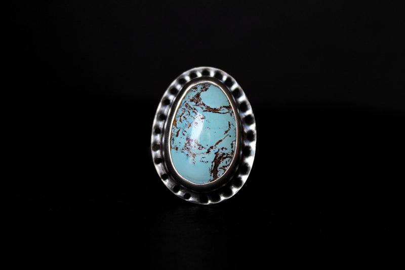 size 7 royston turquoise ring