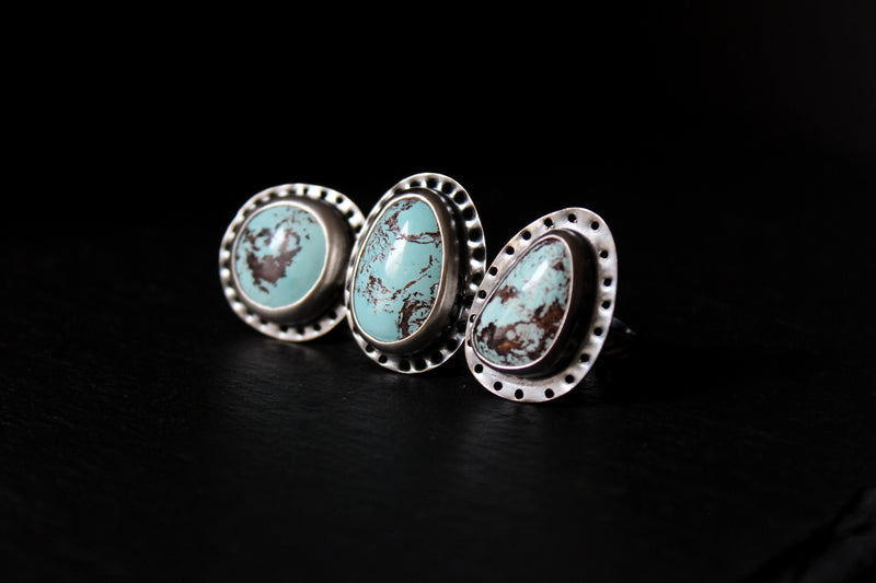 size 7 royston turquoise ring